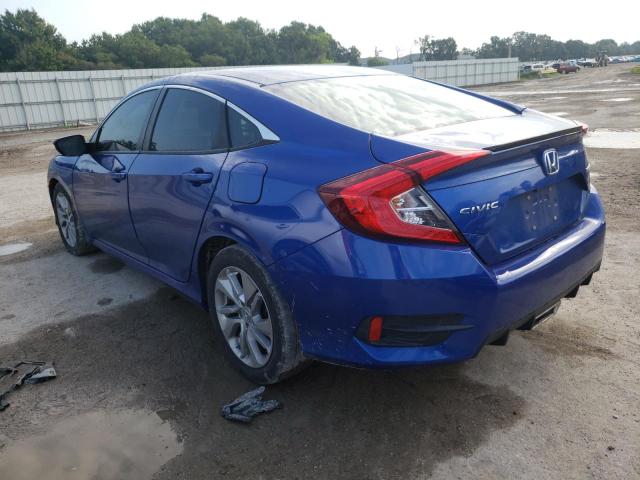 2HGFC2F82KH602330 - 2019 HONDA CIVIC SPORT BLUE photo 2