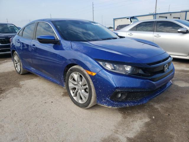 2HGFC2F82KH602330 - 2019 HONDA CIVIC SPORT BLUE photo 4