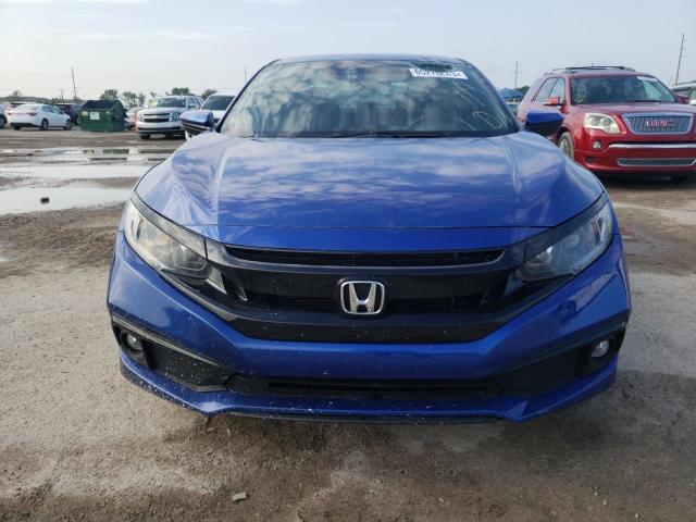 2HGFC2F82KH602330 - 2019 HONDA CIVIC SPORT BLUE photo 5