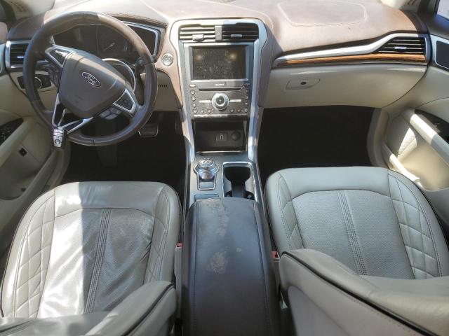 3FA6P0SU3HR247889 - 2017 FORD FUSION TITANIUM PHEV GOLD photo 8