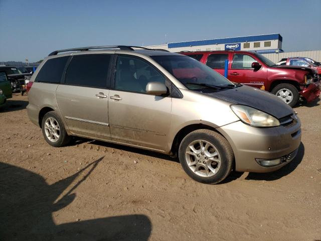 5TDBA22C34S028659 - 2004 TOYOTA SIENNA XLE TAN photo 4