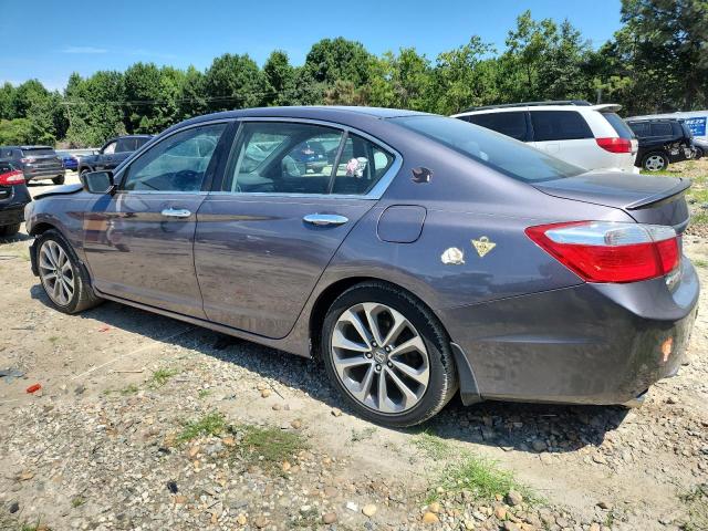 1HGCR2F51FA091074 - 2015 HONDA ACCORD SPORT GRAY photo 2