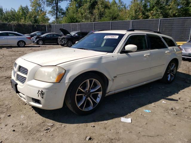 2D4FV48V75H648332 - 2005 DODGE MAGNUM SXT WHITE photo 1