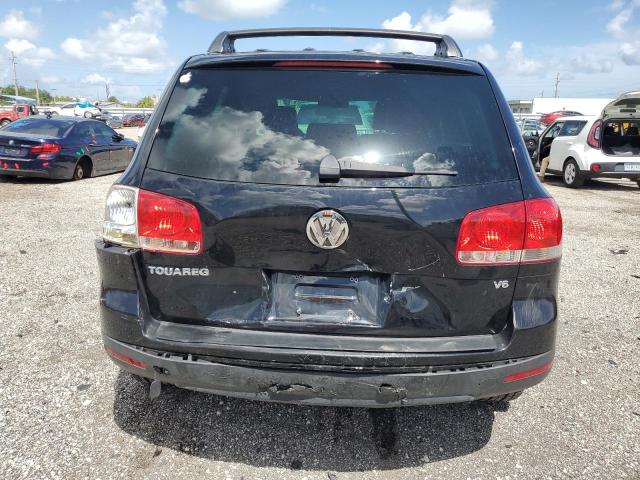 WVGBC77L44D044893 - 2004 VOLKSWAGEN TOUAREG 3.2 BLACK photo 6