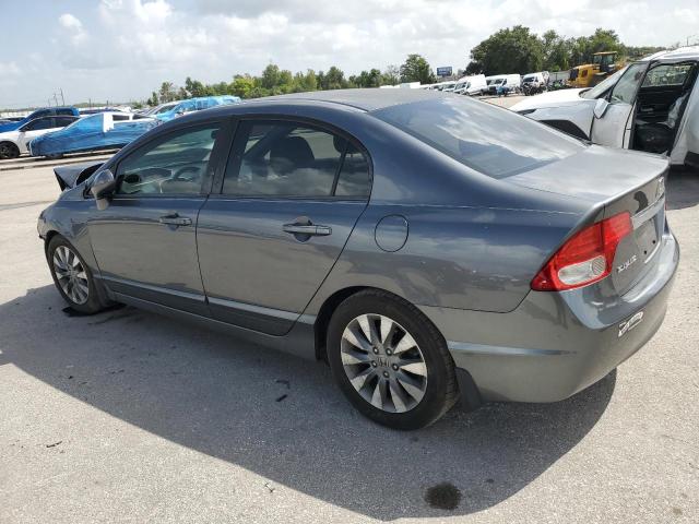19XFA16919E029918 - 2009 HONDA CIVIC EXL GRAY photo 2