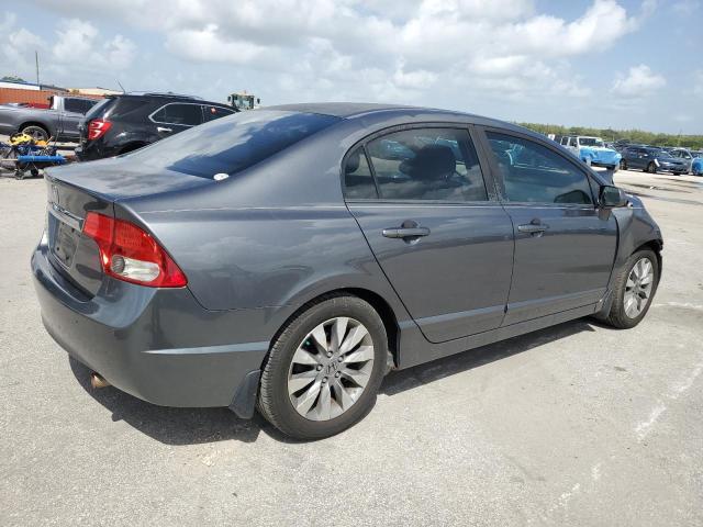 19XFA16919E029918 - 2009 HONDA CIVIC EXL GRAY photo 3