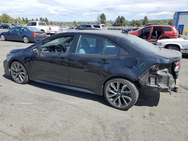 5YFS4MCE4MP067305 - 2021 TOYOTA COROLLA SE BLACK photo 2