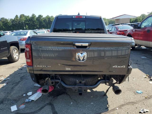 1C6SRFHT4KN764401 - 2019 RAM 1500 LIMITED GRAY photo 6