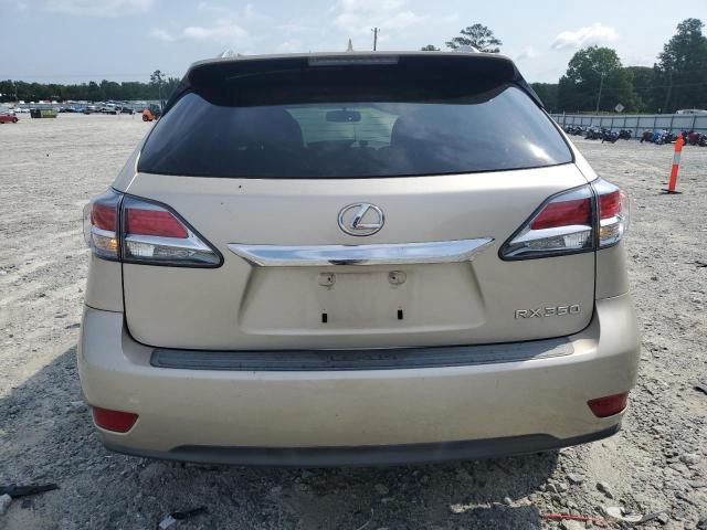 JTJZK1BA1D2008077 - 2013 LEXUS RX 350 BEIGE photo 6