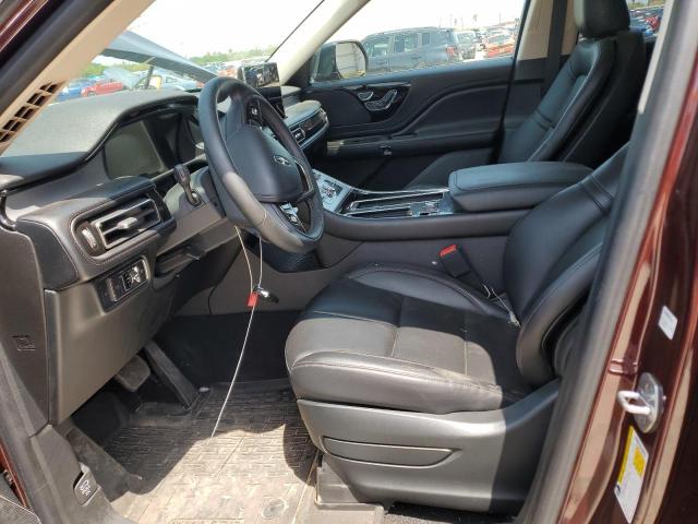 5LM5J6WC1NGL16313 - 2022 LINCOLN AVIATOR 勃艮第红 照片 7