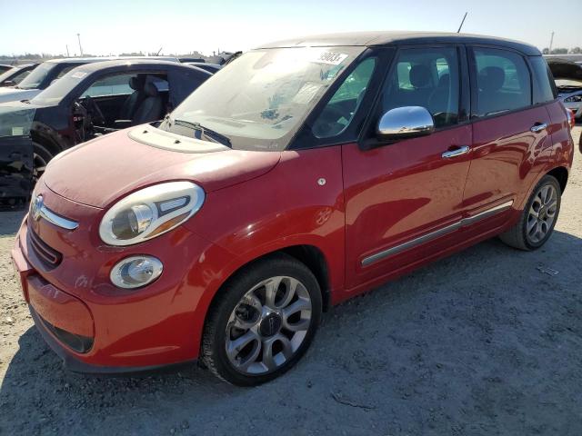 ZFBCFACH9EZ003648 - 2014 FIAT 500L LOUNGE RED photo 1