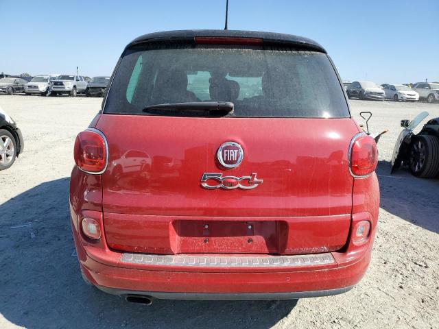 ZFBCFACH9EZ003648 - 2014 FIAT 500L LOUNGE RED photo 6