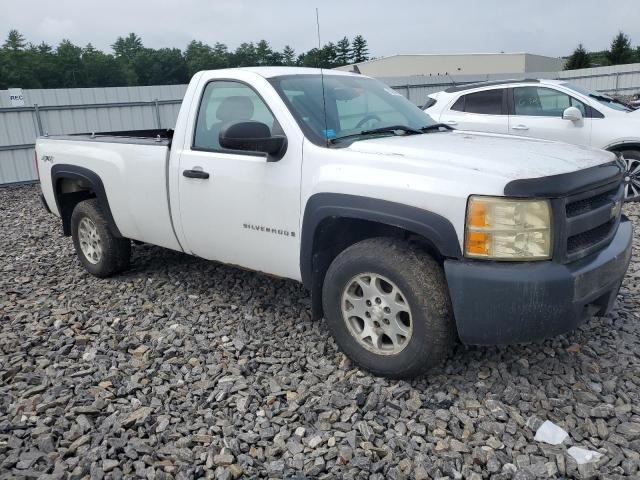 1GCEK14X18Z117252 - 2008 CHEVROLET SILVERADO K1500 WHITE photo 4