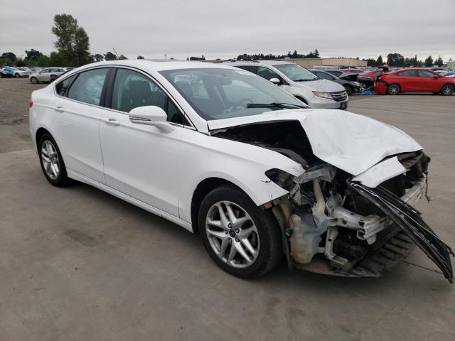 3FA6P0HR7DR268497 - 2013 FORD FUSION SE WHITE photo 4