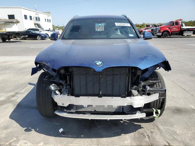 5UX53DP08P9R33837 - 2023 BMW X3 XDRIVE30I BLUE photo 5