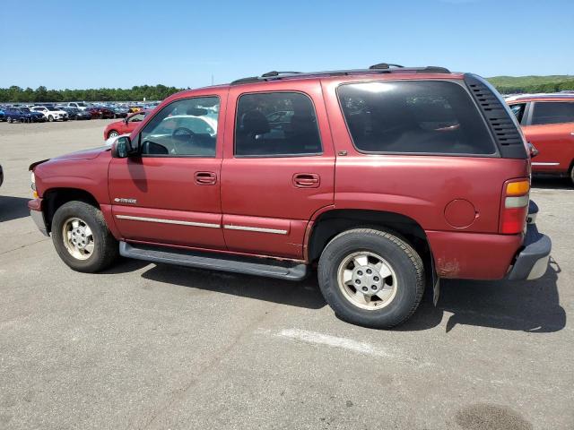 1GNEK13Z82J157523 - 2002 CHEVROLET TAHOE K1500 BURGUNDY photo 2