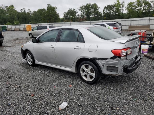 2T1BU4EE6BC663767 - 2021 TOYOTA COROLLA BASE ვერცხლისფერი ფოტო 2