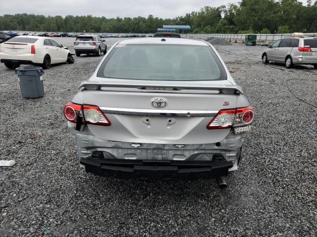 2T1BU4EE6BC663767 - 2021 TOYOTA COROLLA BASE ვერცხლისფერი ფოტო 6