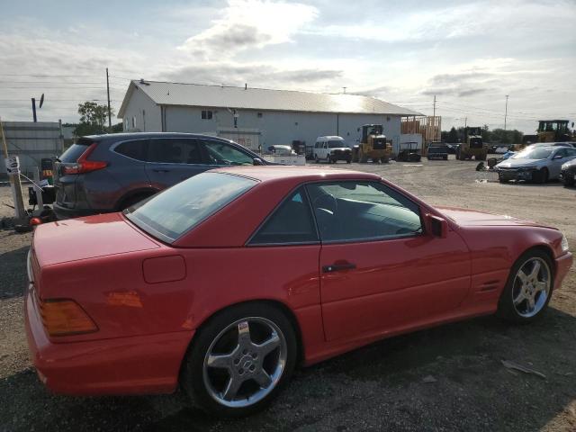 WDBFA66E2MF016537 - 1991 MERCEDES-BENZ 500 SL RED photo 3