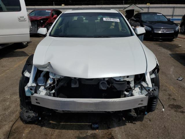 JH4CU2F68CC025450 - 2012 ACURA TSX TECH WHITE photo 5