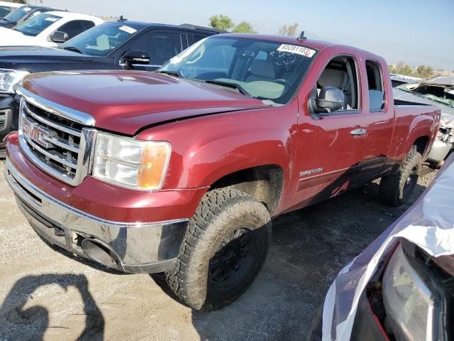 1GTR2VE73DZ330365 - 2013 GMC SIERRA K1500 SLE BURGUNDY photo 1