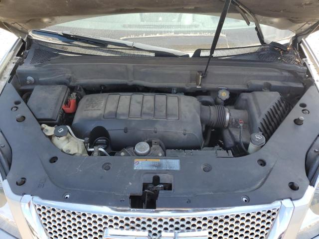 1GKKVTED5CJ250098 - 2012 GMC ACADIA DENALI SILVER photo 11