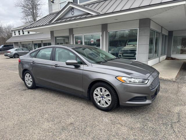 3FA6P0G76DR210414 - 2013 FORD FUSION S GRAY photo 1