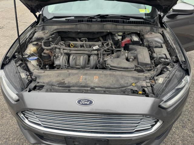 3FA6P0G76DR210414 - 2013 FORD FUSION S GRAY photo 7
