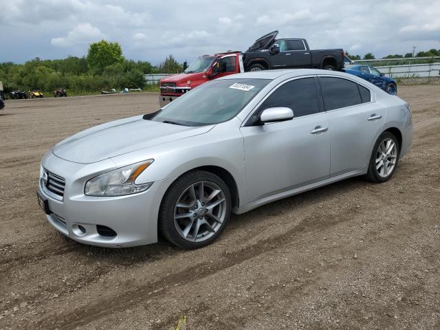 1N4AA5AP6CC852744 - 2012 NISSAN MAXIMA S SILVER photo 1