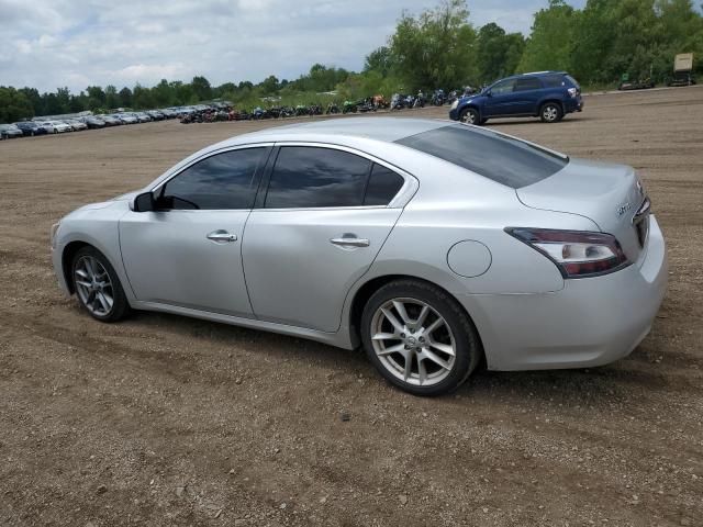 1N4AA5AP6CC852744 - 2012 NISSAN MAXIMA S SILVER photo 2