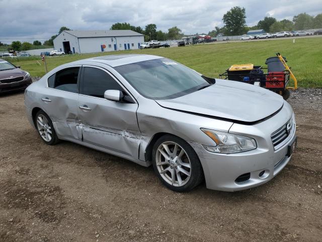 1N4AA5AP6CC852744 - 2012 NISSAN MAXIMA S SILVER photo 4