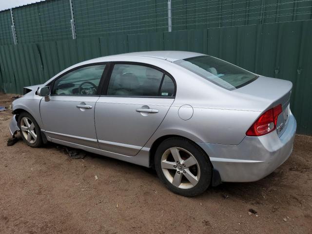 1HGFA16878L029064 - 2008 HONDA CIVIC EX SILVER photo 2