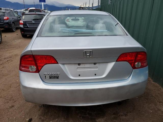 1HGFA16878L029064 - 2008 HONDA CIVIC EX SILVER photo 6