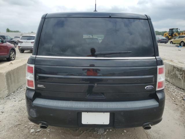 2FMGK5C85GBA03729 - 2016 FORD FLEX SEL BLACK photo 6