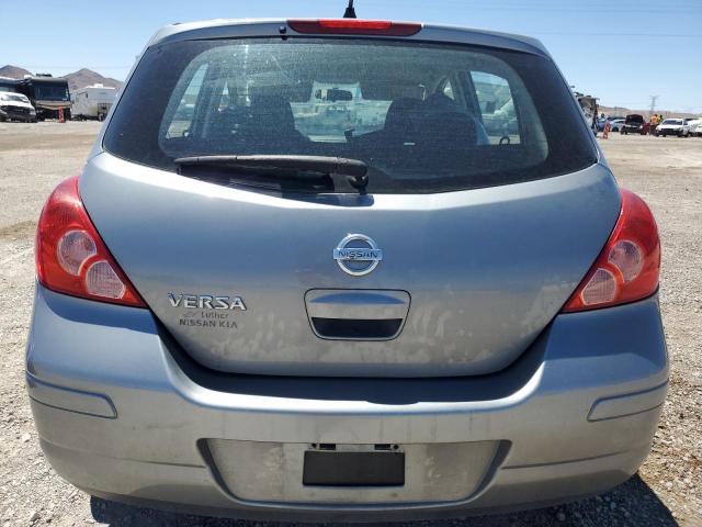 3N1BC1CP8AL467818 - 2010 NISSAN VERSA S GRAY photo 6