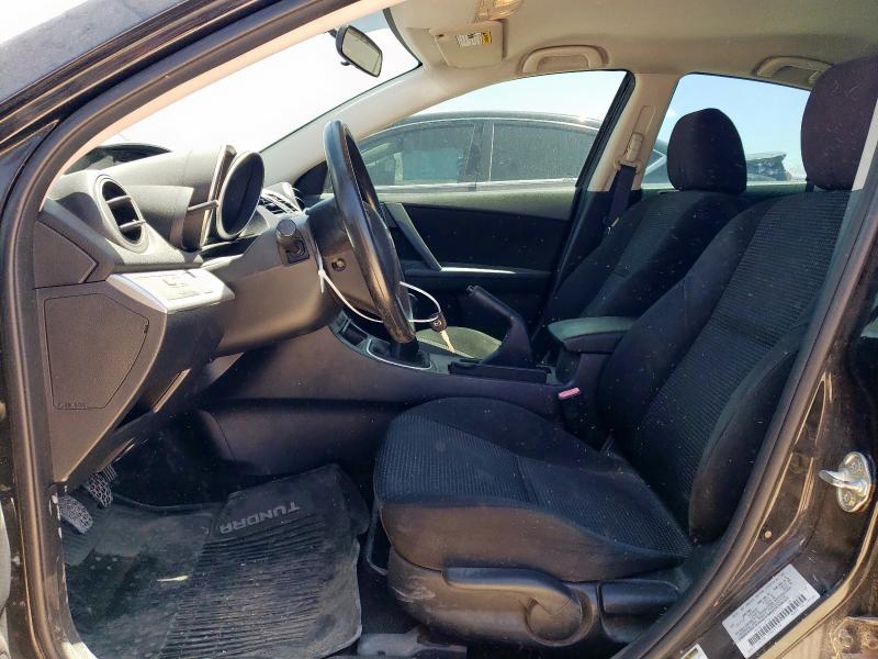 JM1BL1TF3D1777150 - 2013 MAZDA 3 I أسود صورة 7