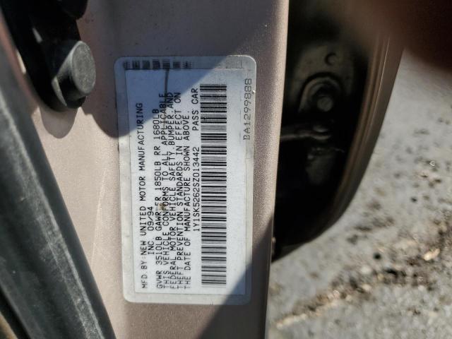 1Y1SK5262SZ013442 - 1995 GEO PRIZM BASE GOLD photo 13