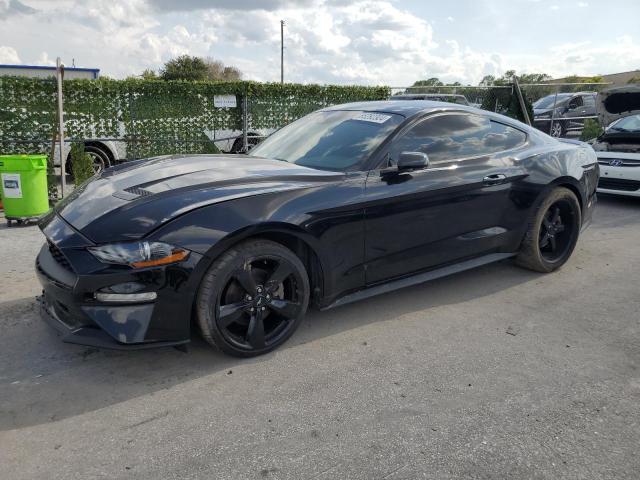 1FA6P8TH9M5113773 - 2021 FORD MUSTANG BLACK photo 1