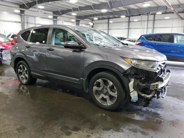 7FARW2H85JE013474 - 2018 HONDA CR-V EXL GRAY photo 4