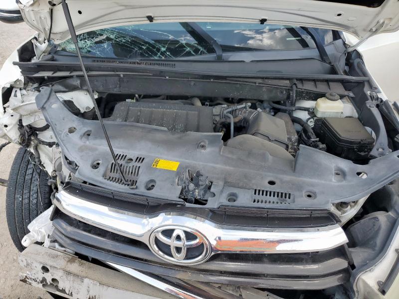 5TDKKRFH6FS088255 - 2015 TOYOTA HIGHLANDER XLE WHITE photo 12