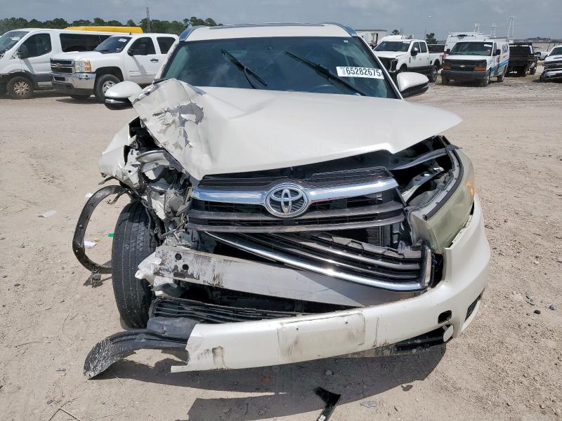 5TDKKRFH6FS088255 - 2015 TOYOTA HIGHLANDER XLE WHITE photo 5