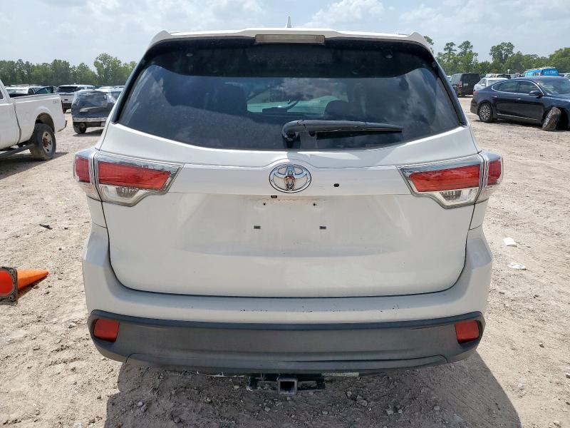 5TDKKRFH6FS088255 - 2015 TOYOTA HIGHLANDER XLE WHITE photo 6