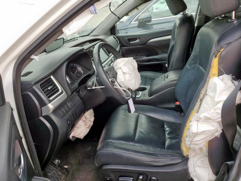 5TDKKRFH6FS088255 - 2015 TOYOTA HIGHLANDER XLE WHITE photo 7