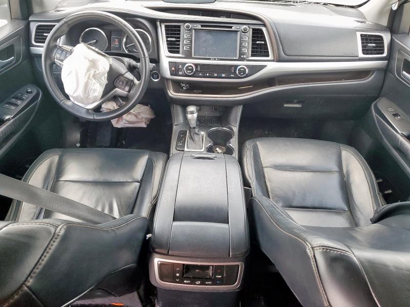 5TDKKRFH6FS088255 - 2015 TOYOTA HIGHLANDER XLE WHITE photo 8