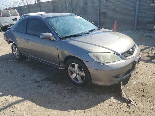 1HGEM22964L033253 - 2004 HONDA CIVIC EX GRAY photo 4