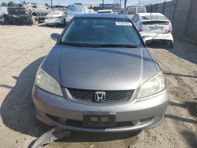 1HGEM22964L033253 - 2004 HONDA CIVIC EX GRAY photo 5