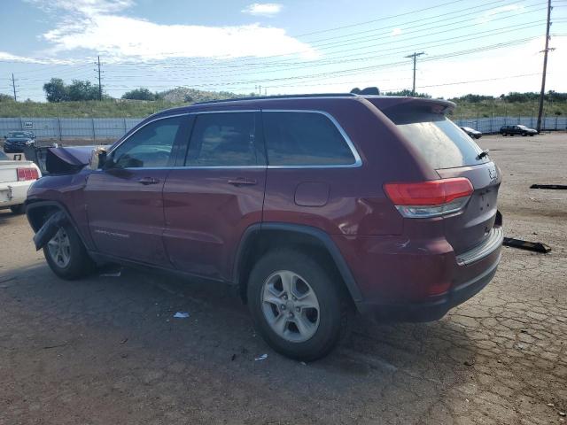1C4RJEAG3GC453521 - 2016 JEEP GRAND CHEROKEE LAREDO BURGUNDY photo 2