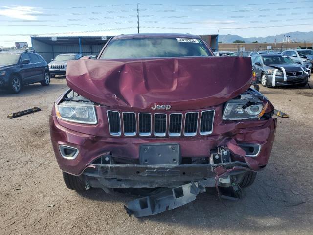 1C4RJEAG3GC453521 - 2016 JEEP GRAND CHEROKEE LAREDO BURGUNDY photo 5