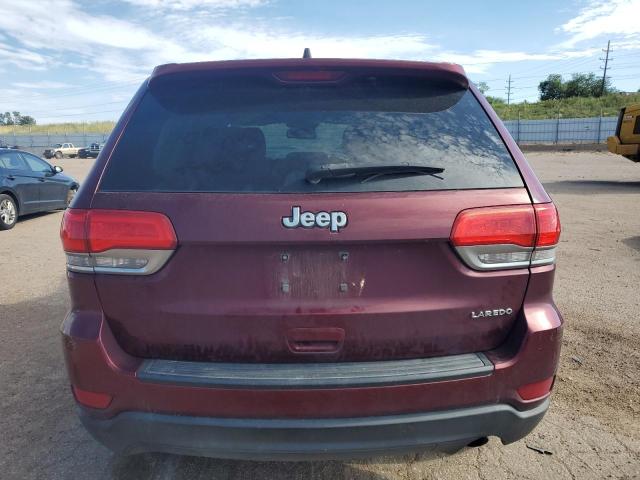 1C4RJEAG3GC453521 - 2016 JEEP GRAND CHEROKEE LAREDO BURGUNDY photo 6