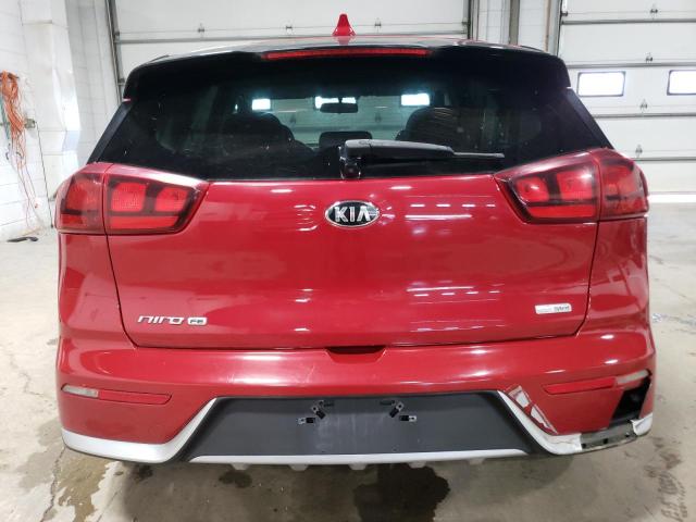 KNDCB3LC7H5062685 - 2017 KIA NIRO FE RED photo 6